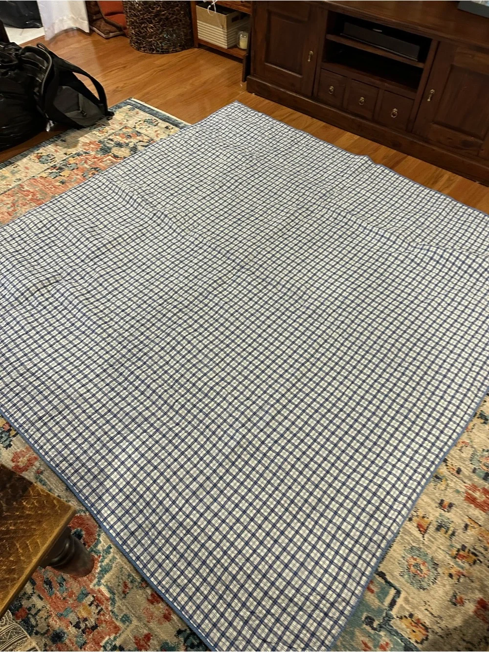 Pottery Barn Kids quilted bedspread